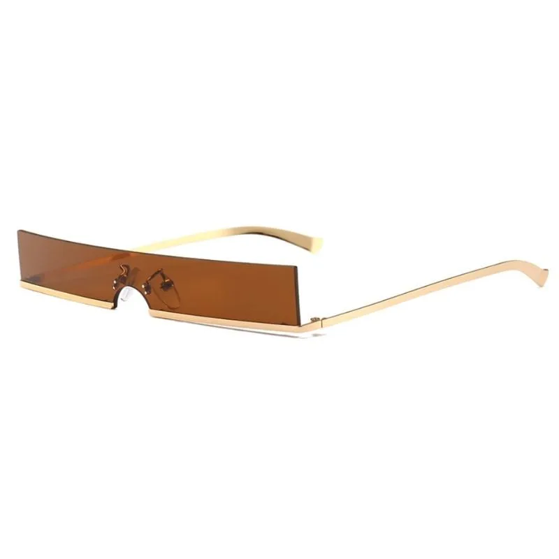 Vue 5 — Lunettes de Soleil Rectangulaires Inversées