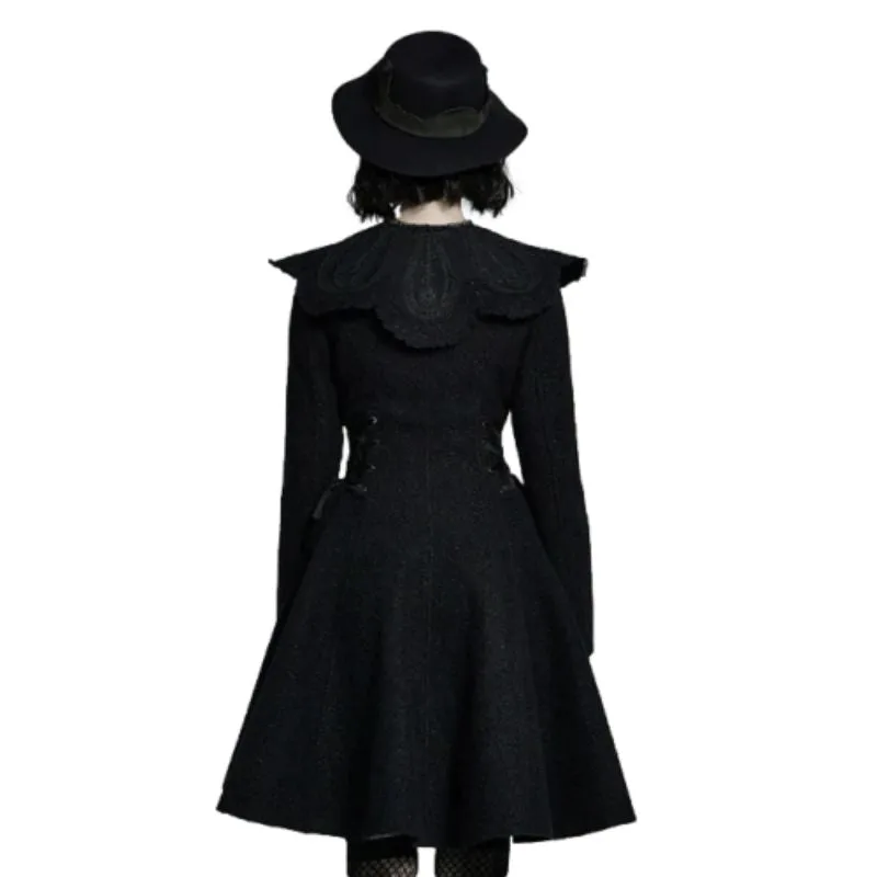 Vue 2 — Manteau Steampunk Femme Style Victorien
