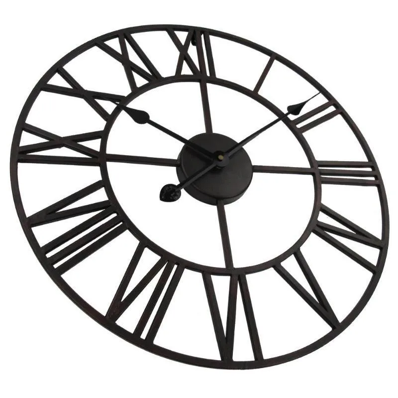 Vue 2 — Horloge Steampunk Vintage 50 cm