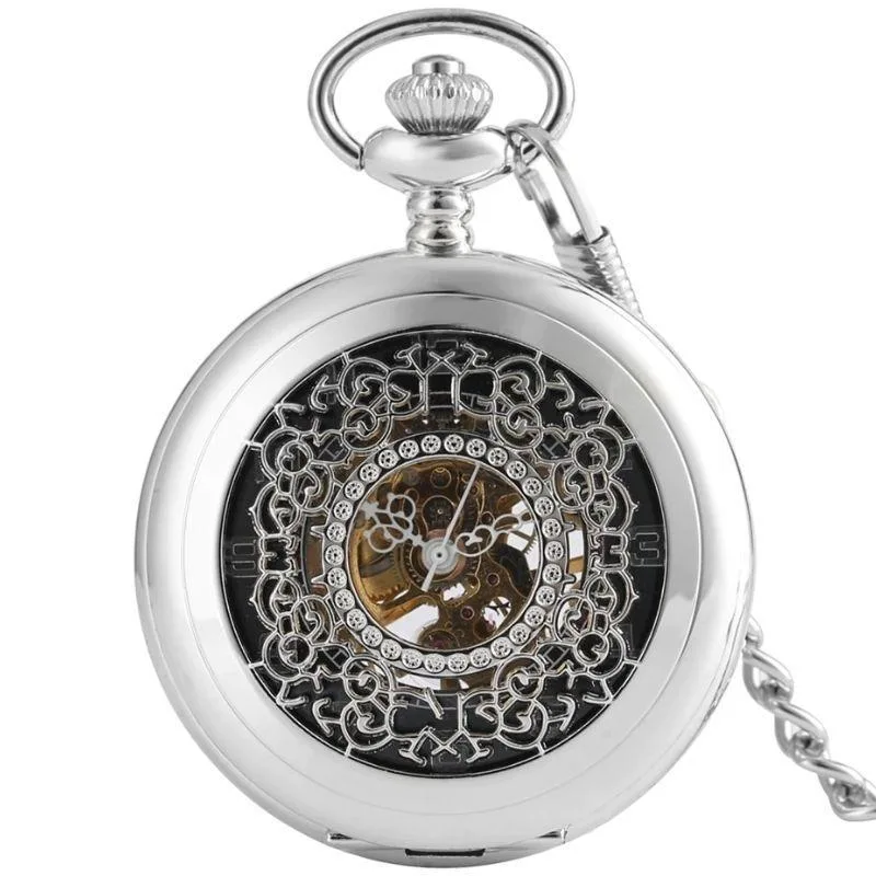Montre Gousset Ancienne en Acier (Coffret)