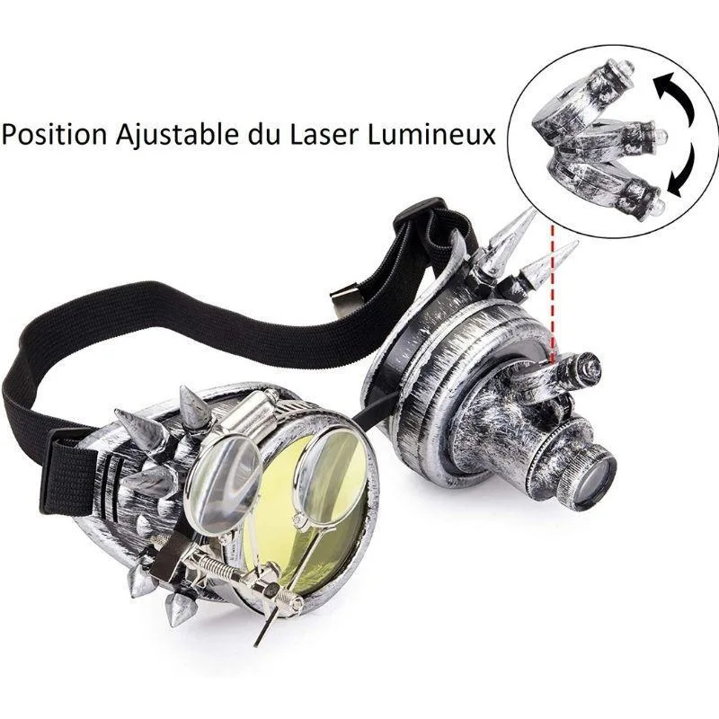 Vue 10 — Lunettes Style Steampunk