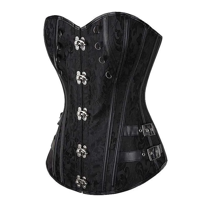 Vue 3 — Corset Steampunk Noir