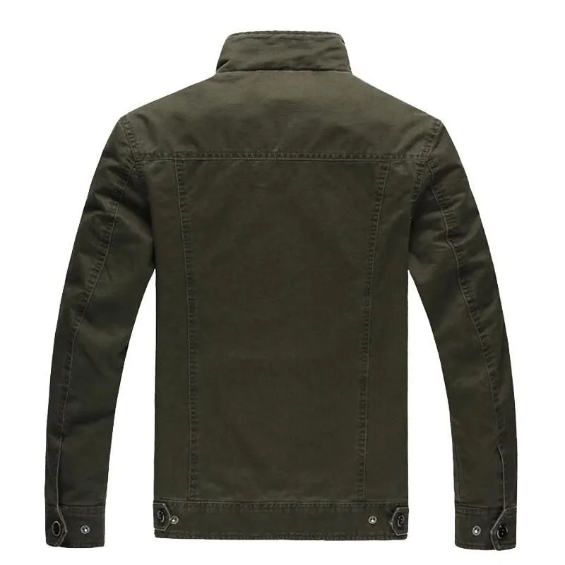 Vue 3 — Veste Aviateur en Jean