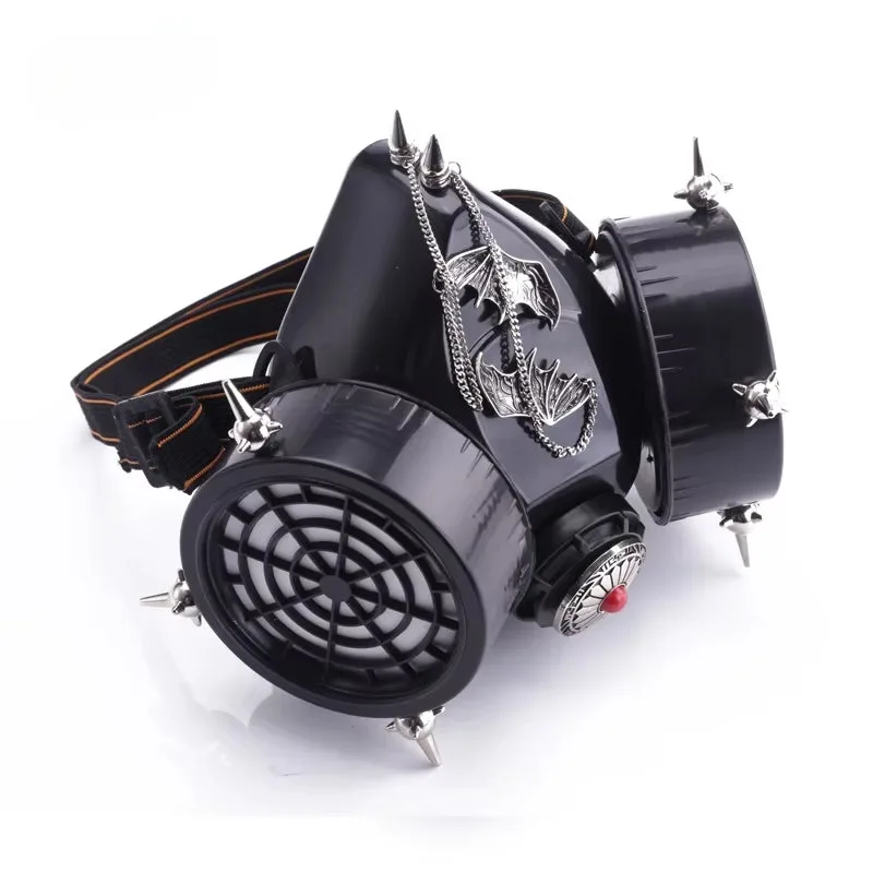 Vue 8 — Masque à Gaz Steampunk homme