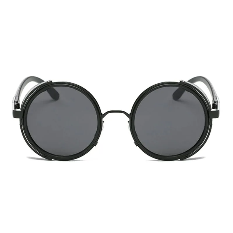 Vue 3 — Lunettes de Soleil Rondes Rétros