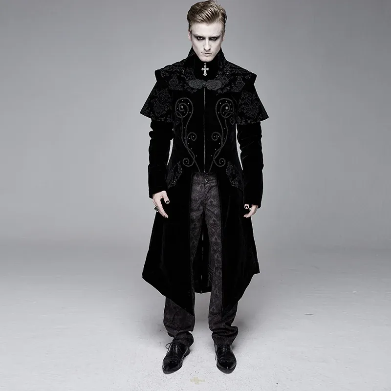 Vue 7 — Manteau Steampunk Victorien Homme
