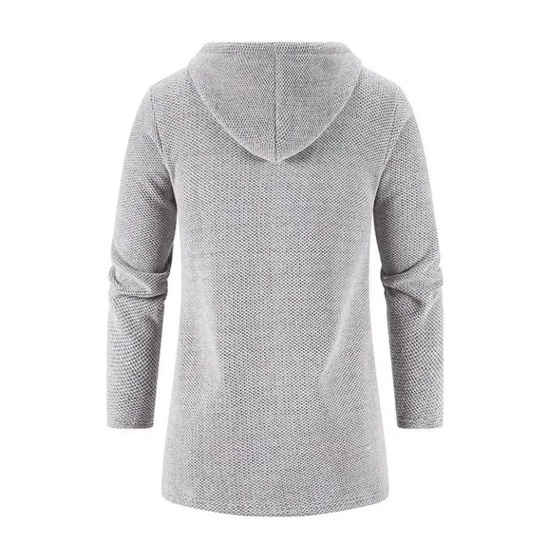 Vue 6 — Cardigan à Capuche Homme