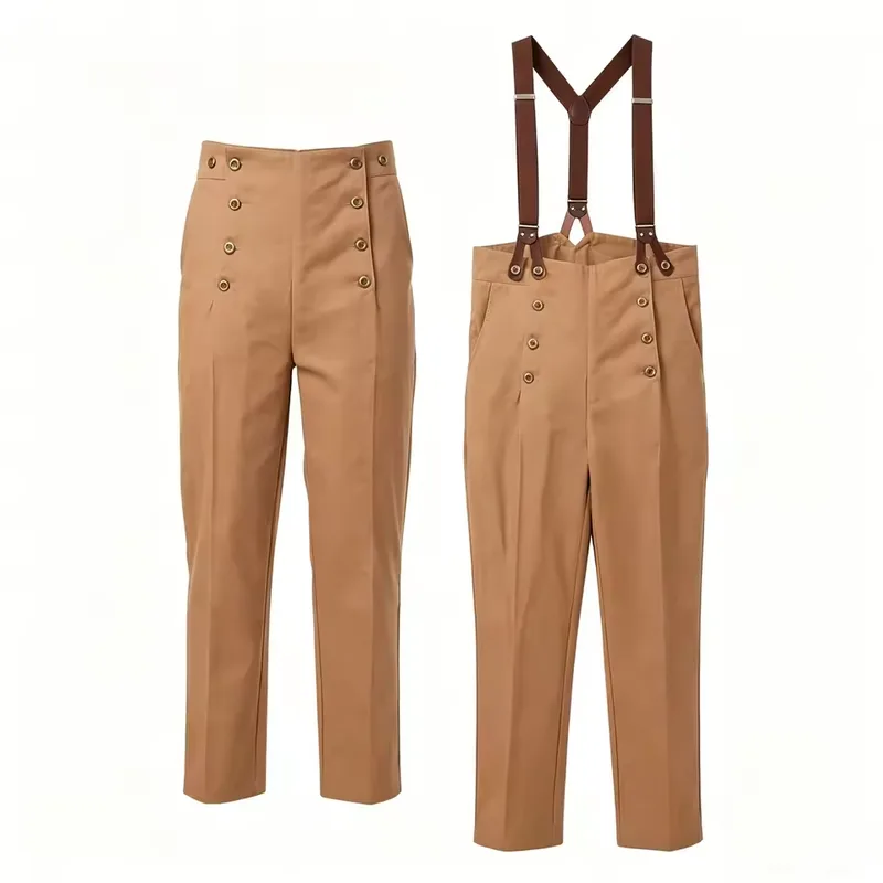 Vue 6 — Pantalon à Pince Victorien Homme