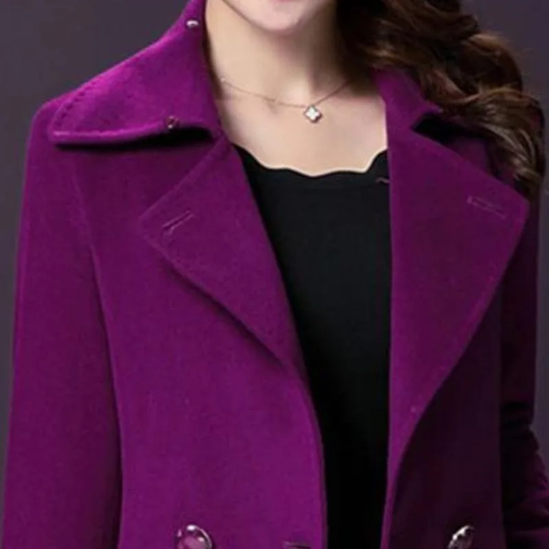 Vue 8 — Manteau Long Femme Vintage
