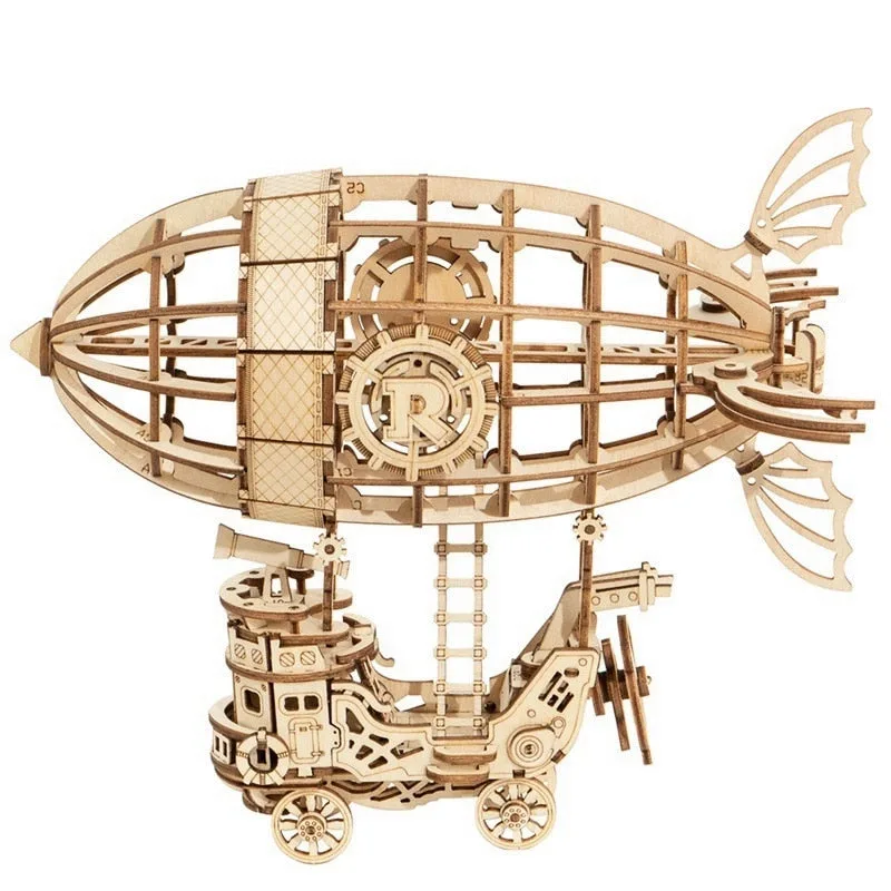 Maquette Steampunk Dirigeable Zeppelin