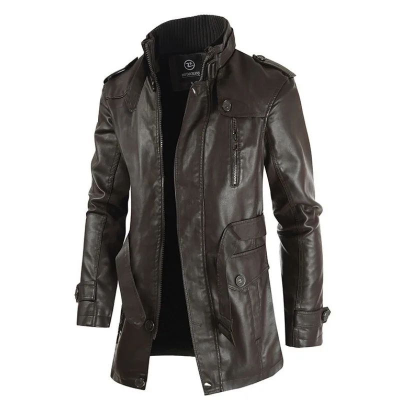 Vue 3 — Veste Steampunk Homme en PU