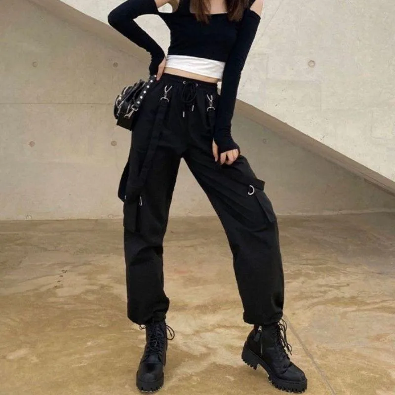 Vue 2 — Pantalon Large Steampunk Gothique