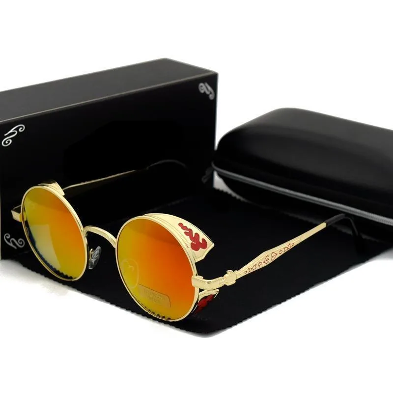 Vue 7 — Lunettes de Soleil Steampunk Homme