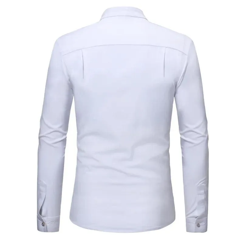 Vue 3 — Chemise à Volant Homme