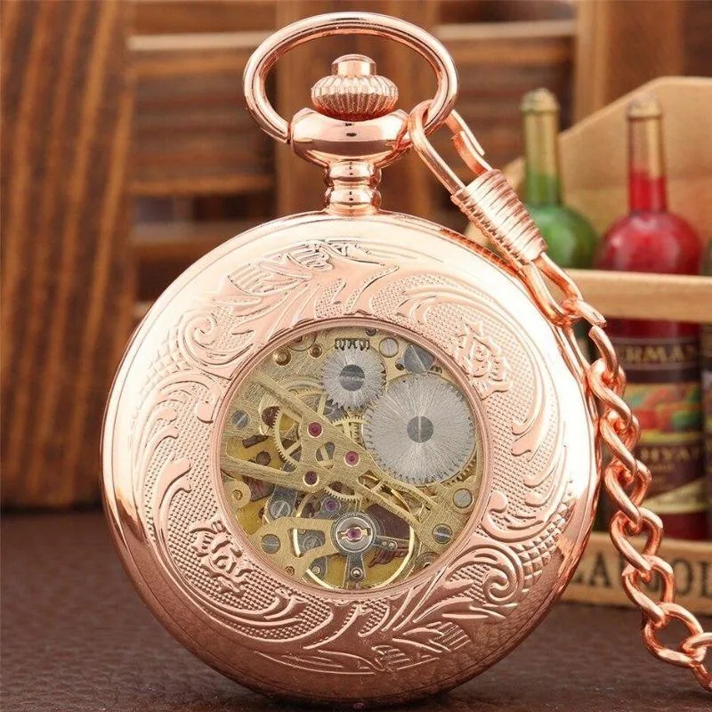 Vue 4 — Montre à Gousset Mécanique Femme