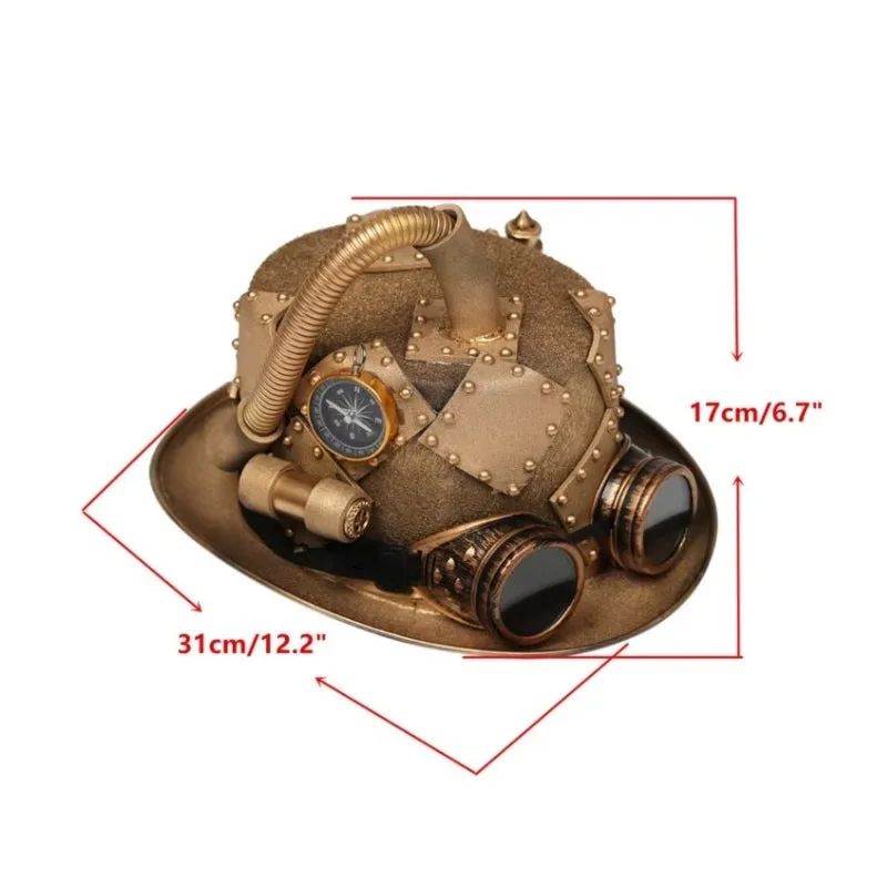 Vue 3 — Chapeau Steampunk Origine