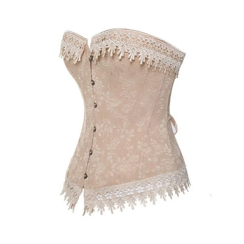 Vue 6 — Corset Steampunk Femme Renaissance