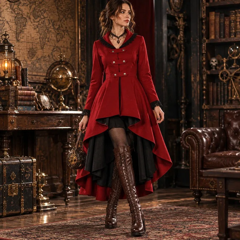 Vue 2 — Veste Style Victorien Femme