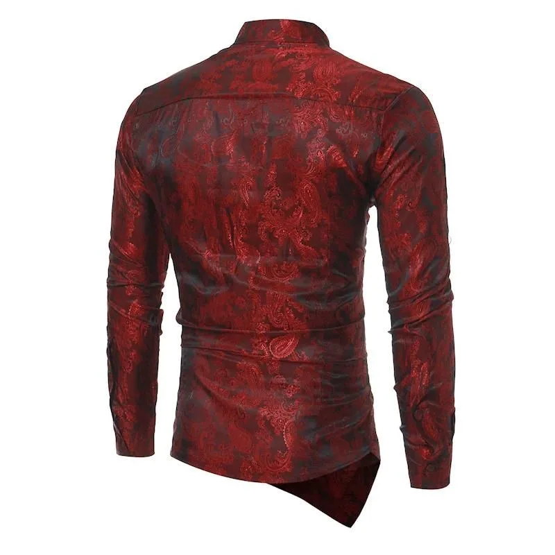 Vue 6 — Chemise Asymétrique Homme