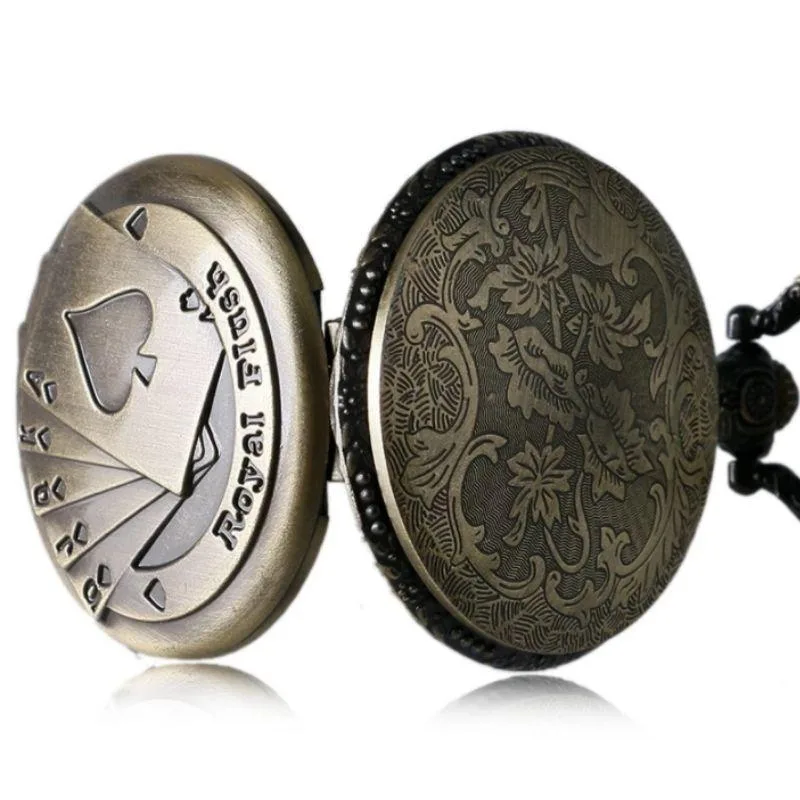 Vue 2 — Montre de Poche Steampunk Poker