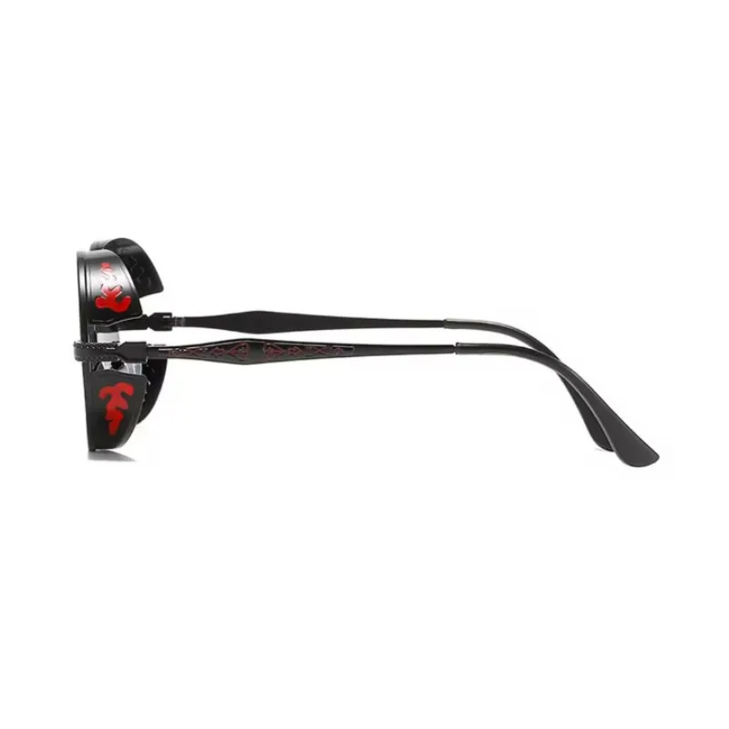 Vue 6 — Lunettes de Soleil Steampunk Homme