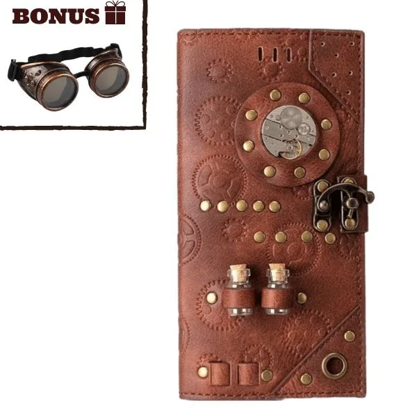Vue 3 — Portefeuille Steampunk