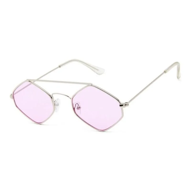 Vue 9 — Lunettes de Soleil Hexagonales Femme