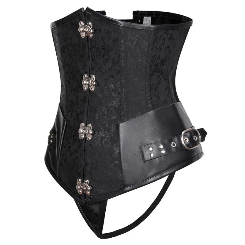 Vue 7 — Corset Serre Taille Steampunk