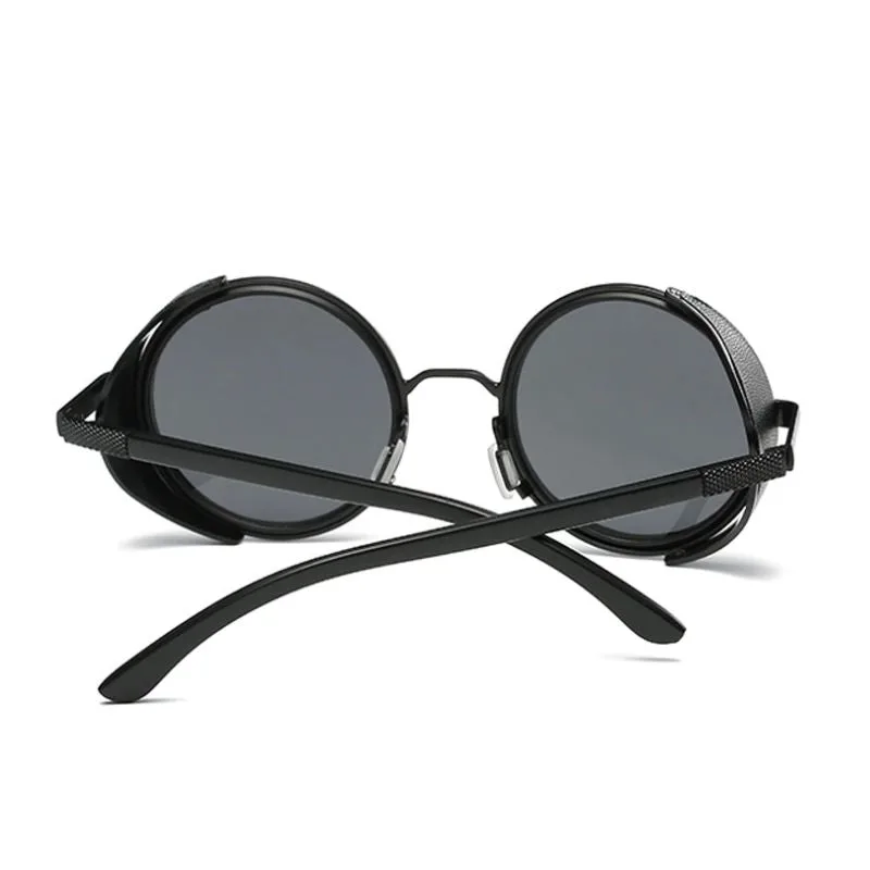 Vue 4 — Lunettes de Soleil Rondes Rétros