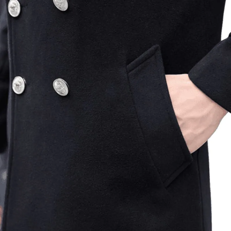 Vue 4 — Manteau Homme Long Victorien