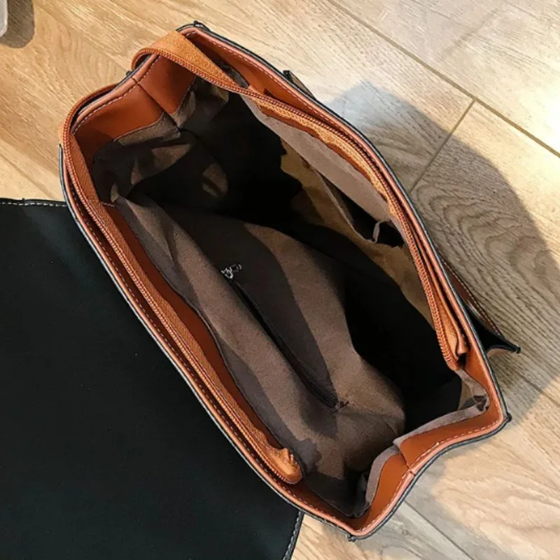 Vue 9 — Cartable Steampunk en PU