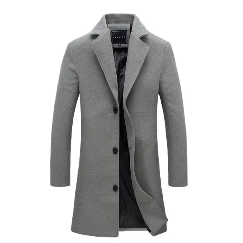 Vue 14 — Caban Long pour Homme