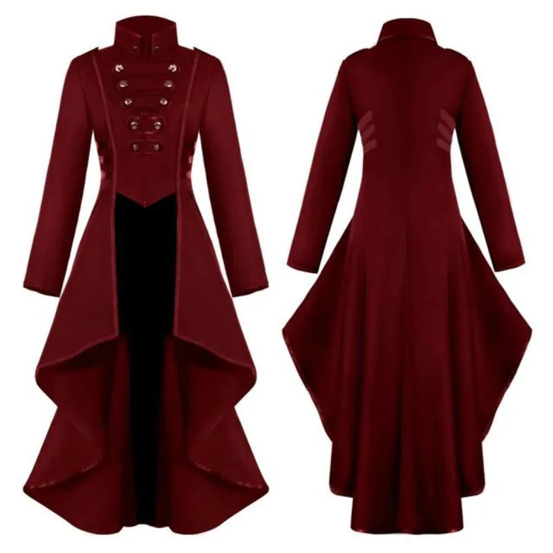 Vue 1 — Manteau Robe Steampunk