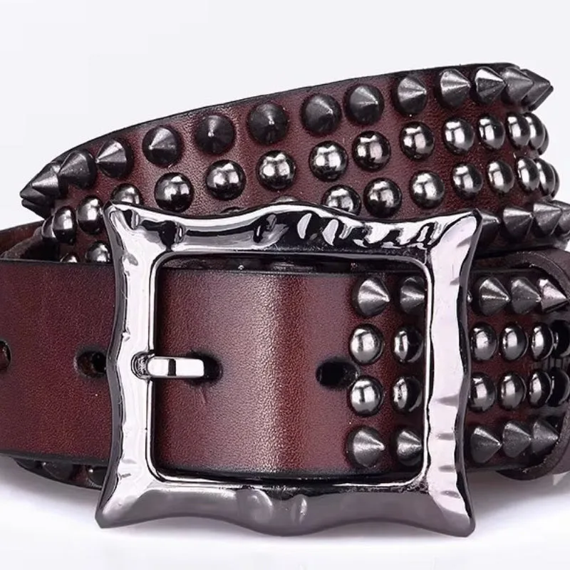Vue 4 — Ceinture Punk Rock pour Homme