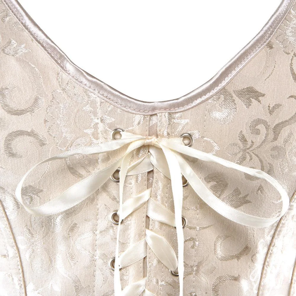 Vue 4 — Corset Steampunk Femme Ancien