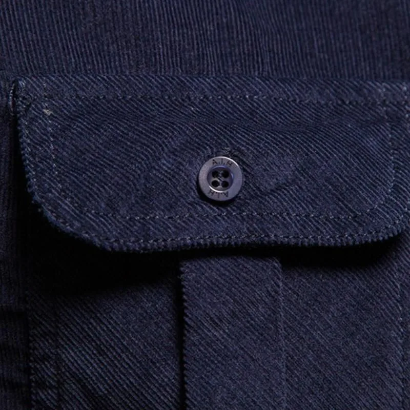 Vue 10 — Chemise Velours Côtelé Homme