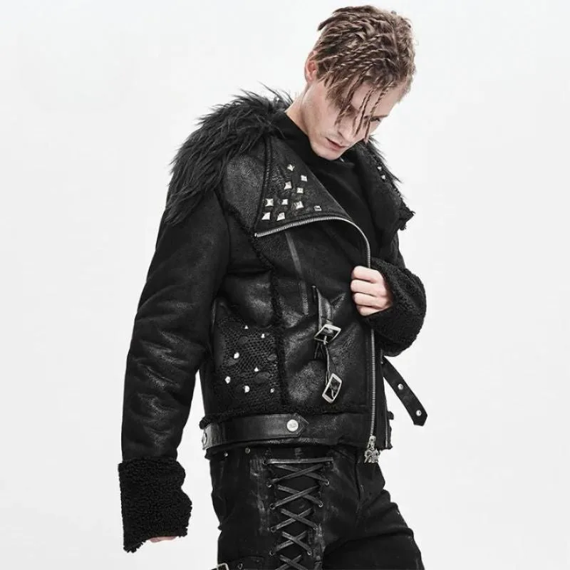 Vue 2 — Veste Gothique Punk Décadente