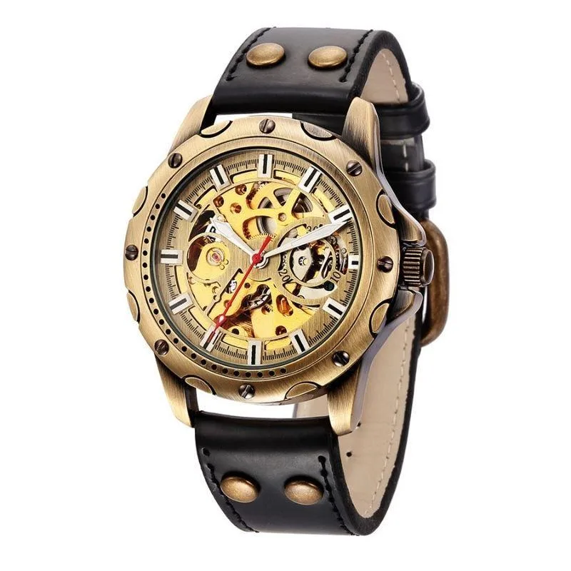 Vue 4 — Montre Steampunk Rouage
