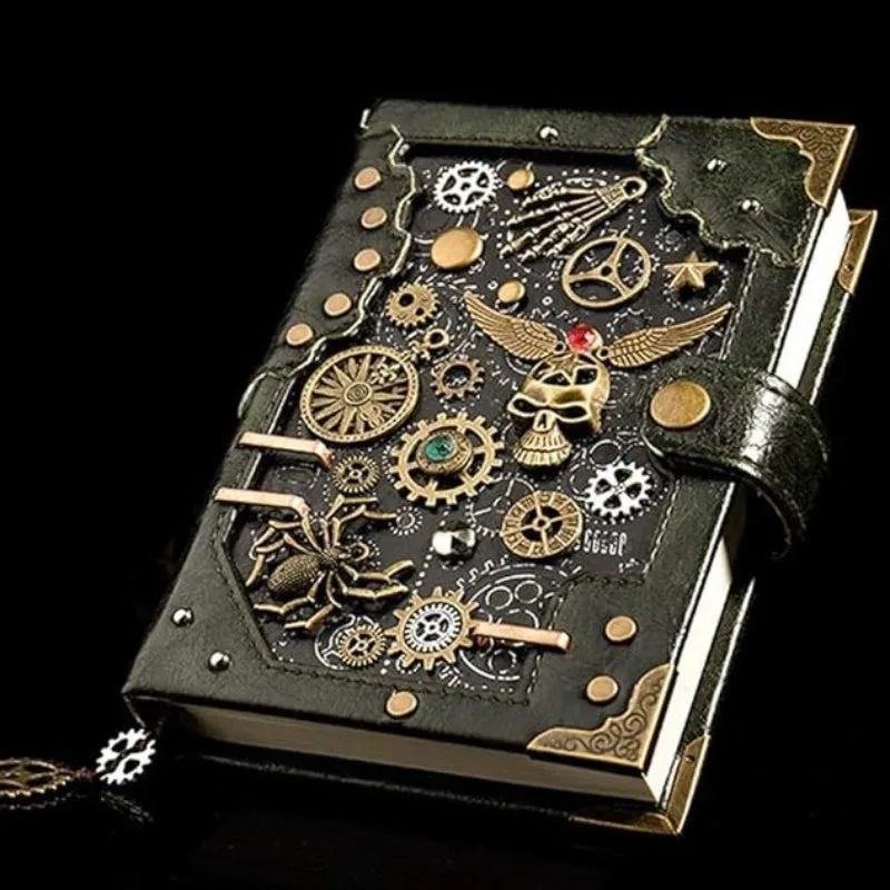 Vue 5 — Carnet de Notes Steampunk