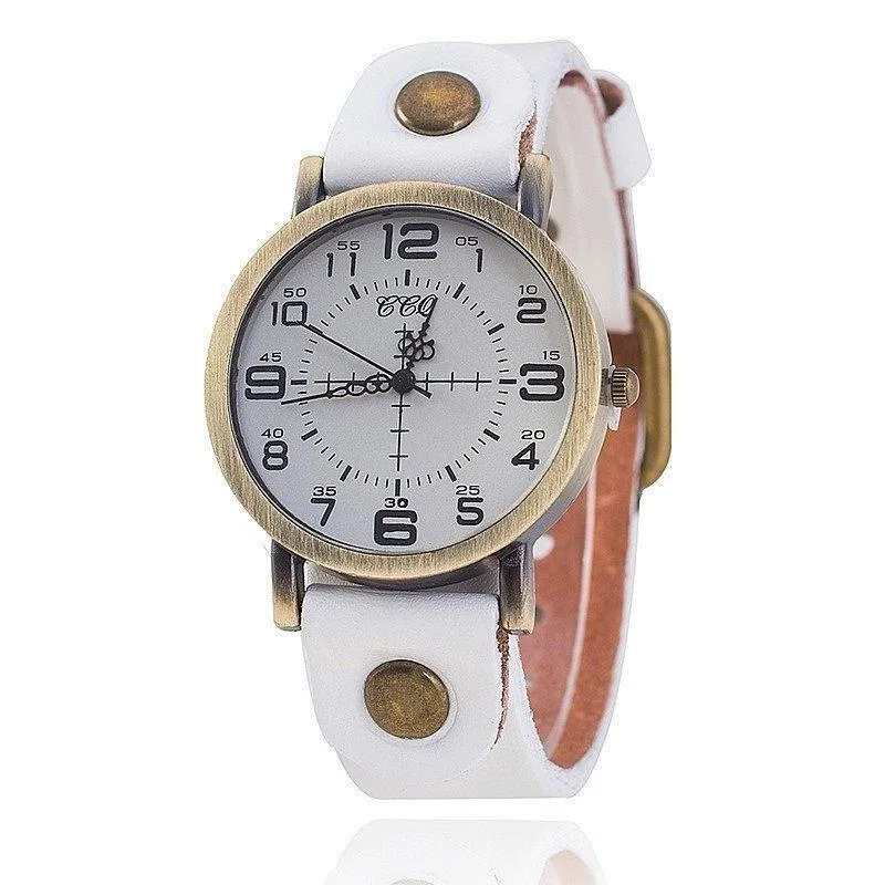 Vue 7 — Montre Bracelet Steampunk Femme
