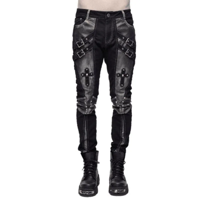 Pantalon Steampunk Rock Homme