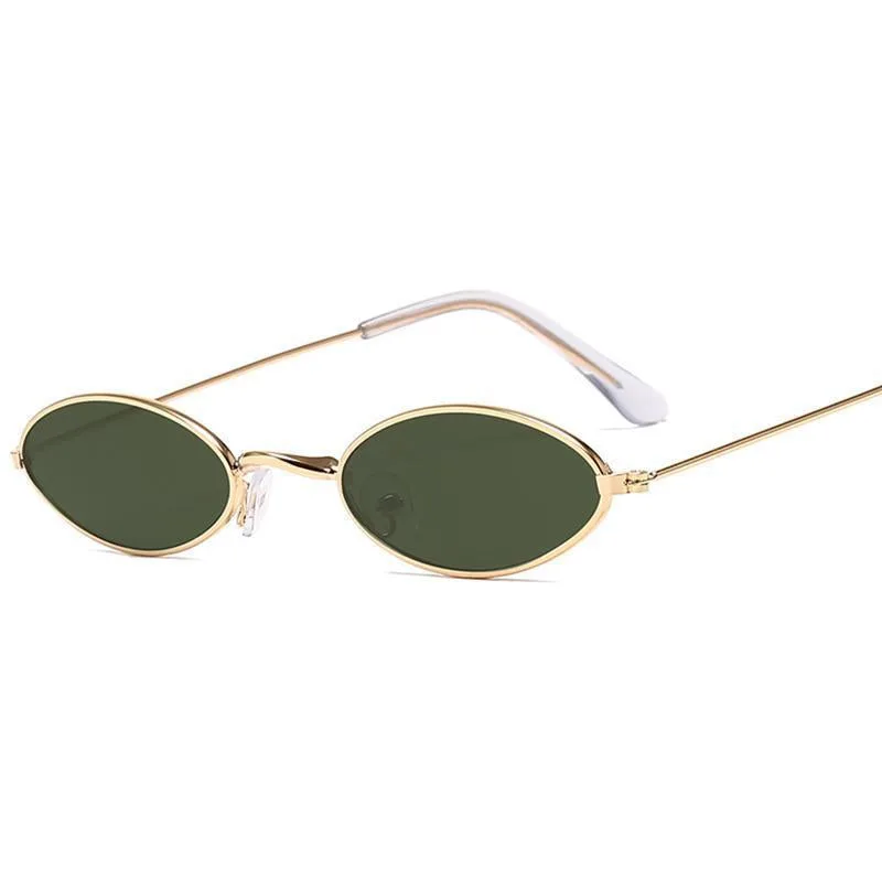 Vue 3 — Lunettes de Soleil Steampunk Ovales