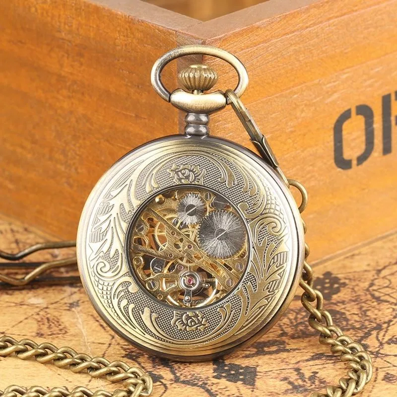 Vue 6 — Montre à Gousset Steampunk Phénix