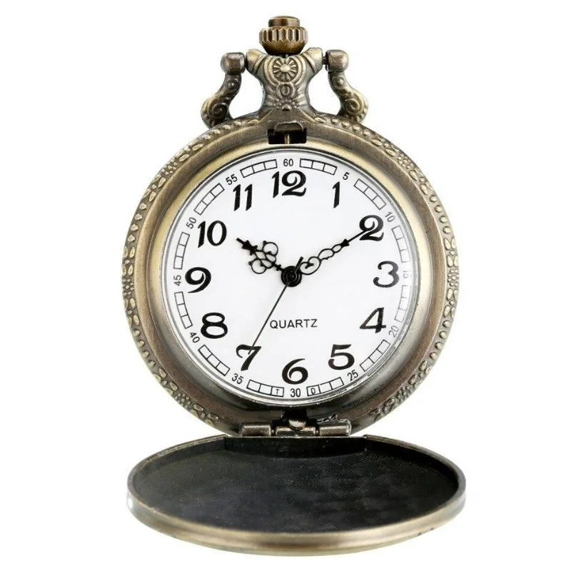 Vue 2 — Montre à Gousset Hiboux Steampunk
