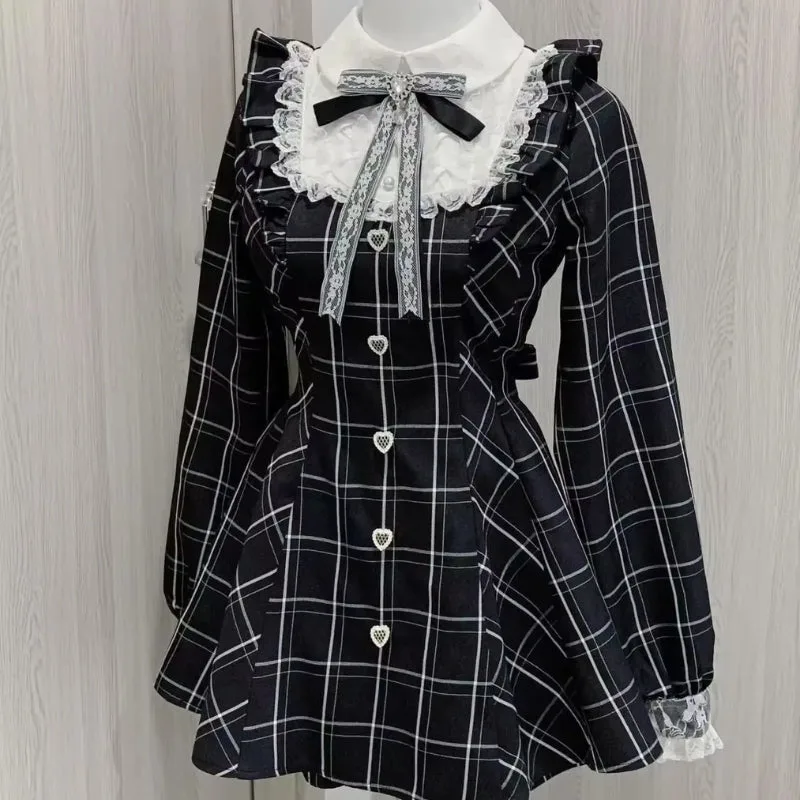 Vue 3 — Robe Steampunk Lolita Gothique