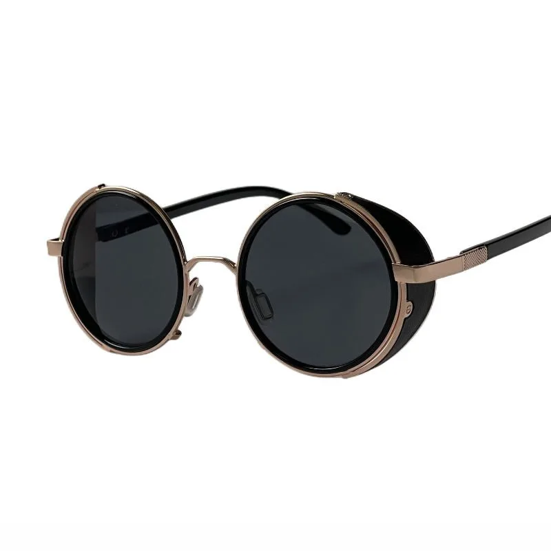 Vue 5 — Lunettes de Soleil Rondes Rétros