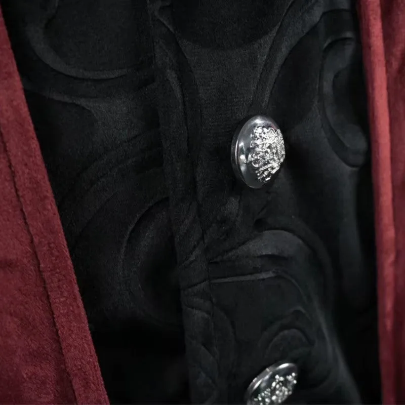Vue 18 — Veste Steampunk Gothique Redingote