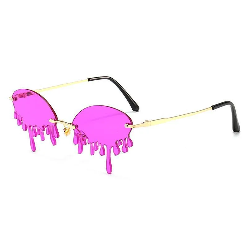 Vue 7 — Lunettes de Soleil Forme Larme