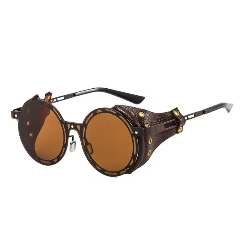 Vue 10 — Lunettes de Soleil Vintages Avec Simili