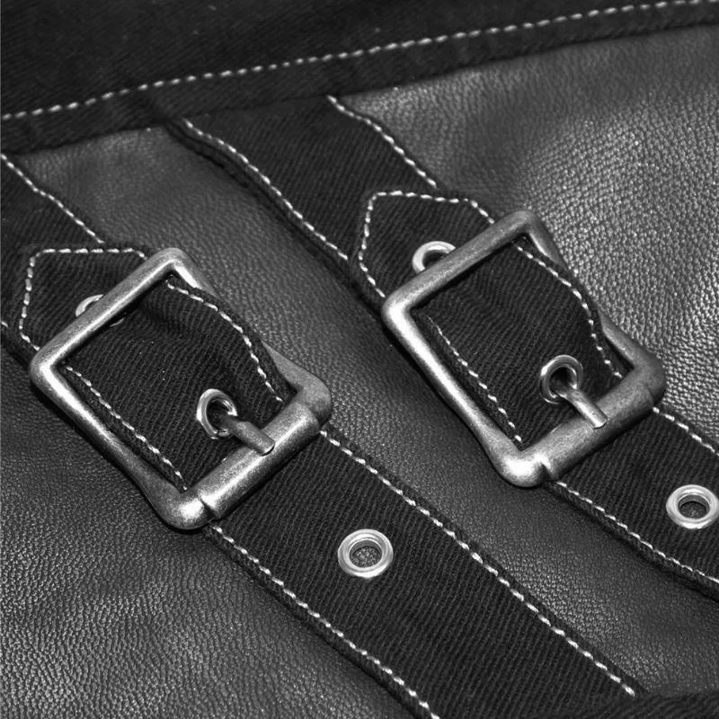 Vue 6 — Pantalon Steampunk Rock Homme